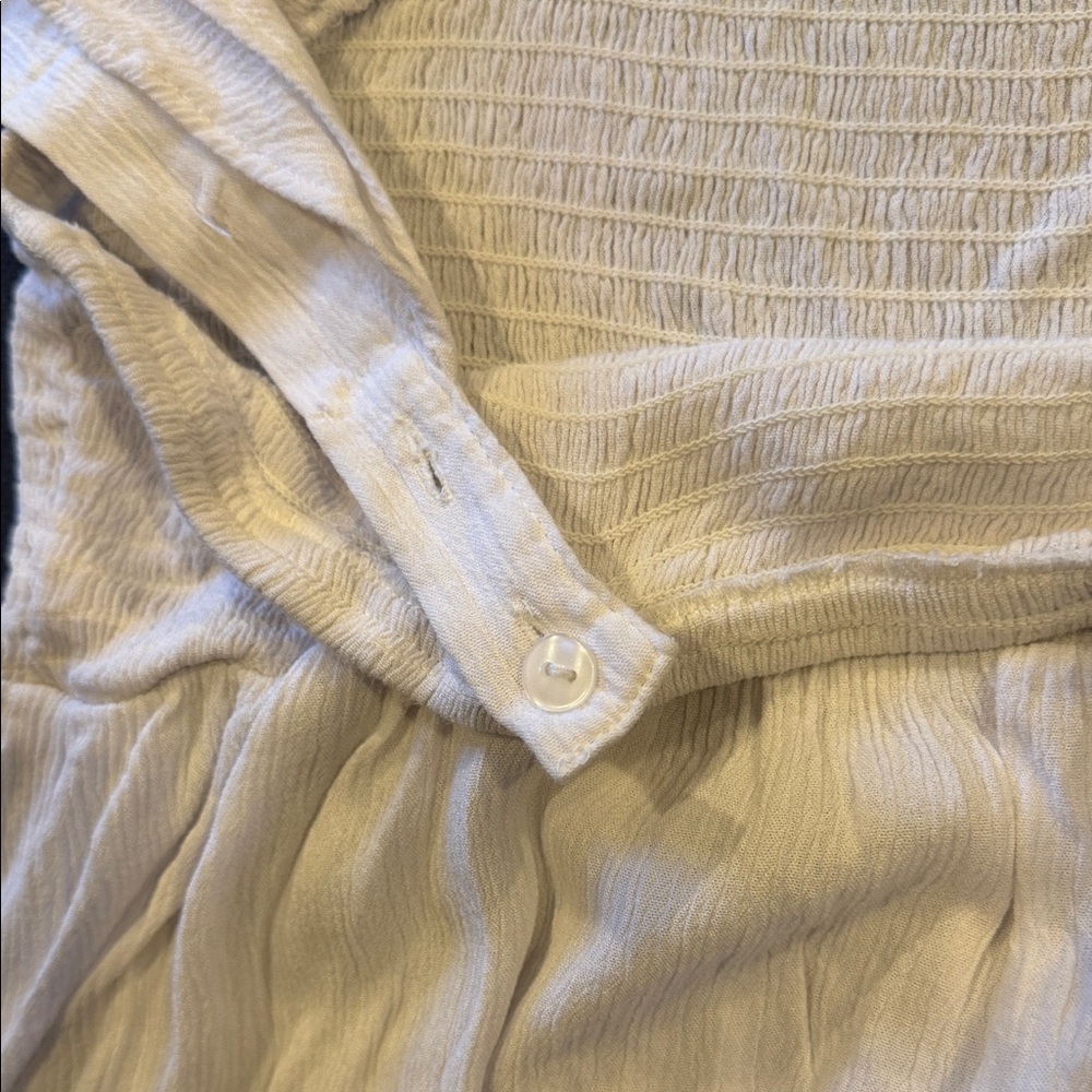 Torrid White Ruffled Strap Blouse - Picture 4 of 4